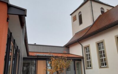 Einweihung des Gemeindehauses in Oberspeltach