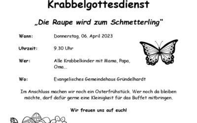 Krabbelgottesdienst in Gründelhardt