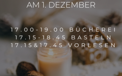 Aktionen in Honhardt um den 1. Advent (1. und 3. Dezember 2023)