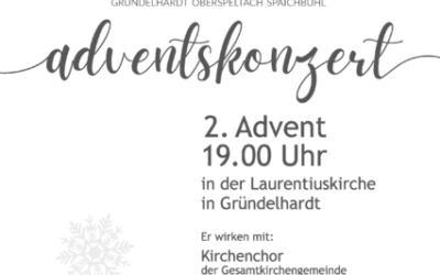 Adventskonzert am 2. Advent in Gründelhardt