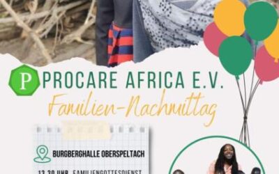 ProCare Africa – Familiennachmittag mit Gottesdienst am 3. März in Oberspeltach