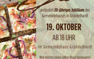 Bloozessen im Gemeindehaus Gründelhardt