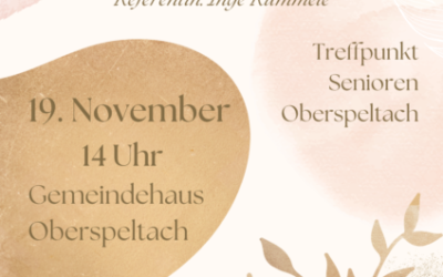 Treffpunkt Senioren am 19.11.