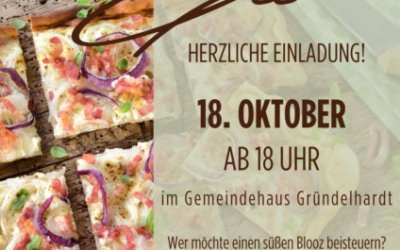 Bloozessen in Gründelhardt am 18. Oktober